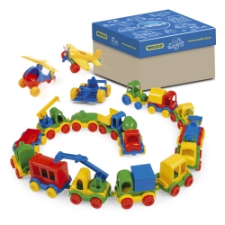 Wader 80604 - Autka Kid Cars  36 szt.